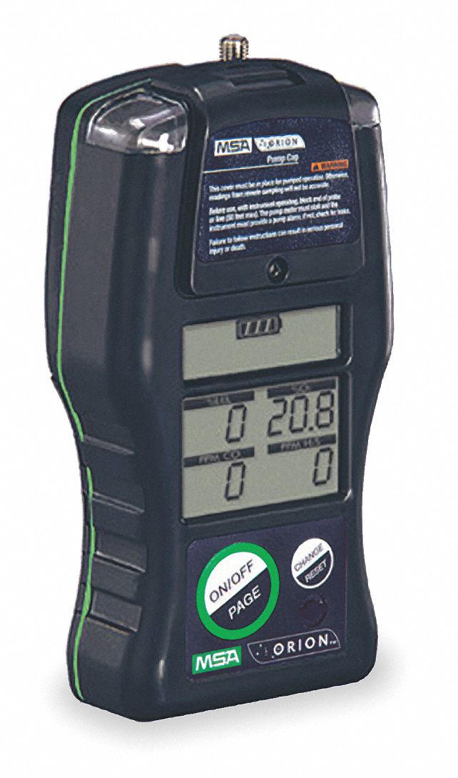 MultiGas Detector, 4 Gas, Detects Oxygen, Carbon Monoxide, Hydrogen