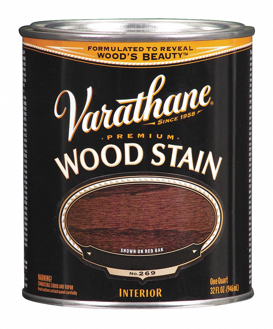 RUSTOLEUM Translucent Wood Stain for Wood, Dark Walnut, 1 qt 1TBG7