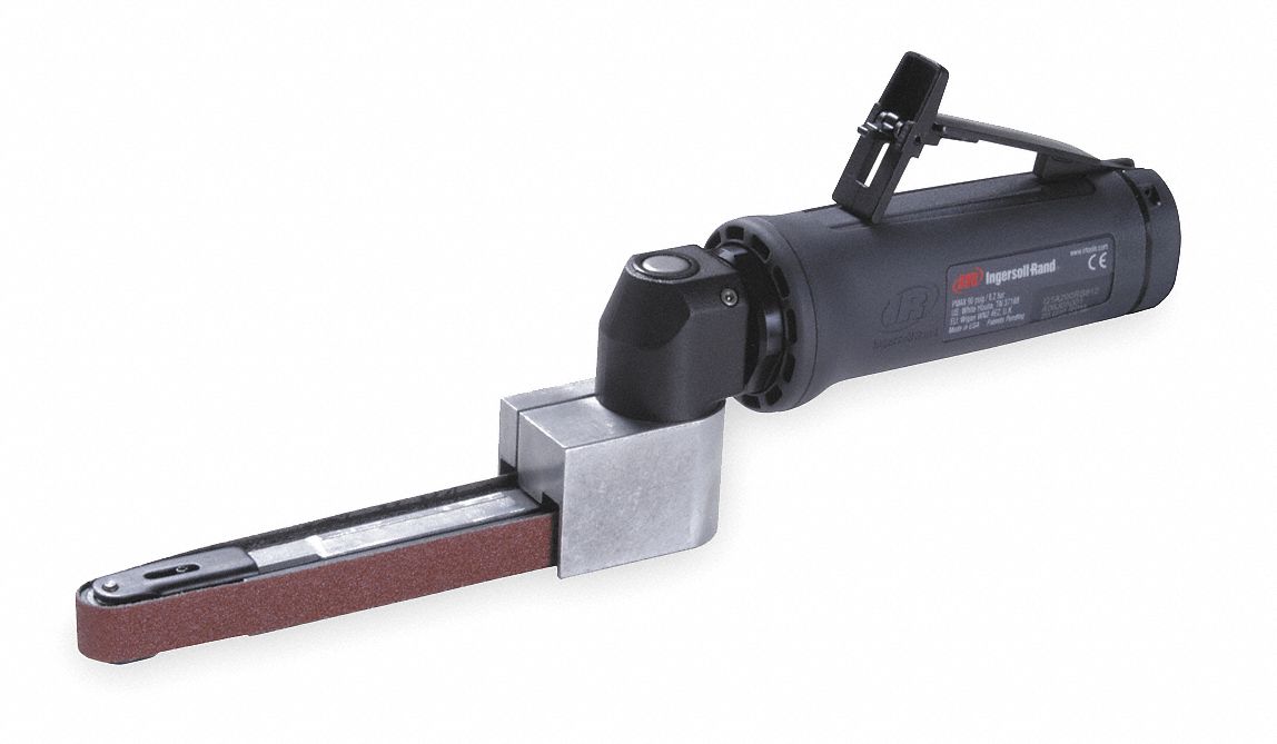 INGERSOLL RAND 1/2 in W x 12 in L, 0.4 hp HP Industrial Air Belt Sander