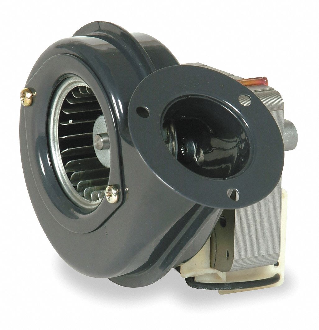 DAYTON OEM Blower, Blower Outlet Shape Round, Blower Wheel Diameter 2