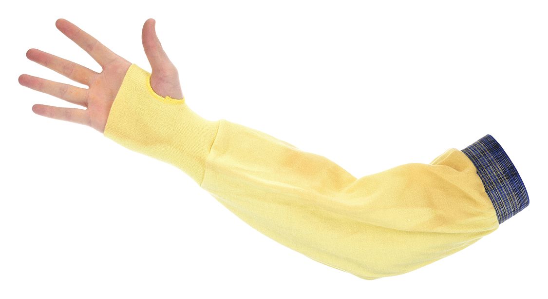 HYFLEX, ANSI/ISEA Cut Level A2, Kevlar®, CutResistant Sleeve 1TDV8