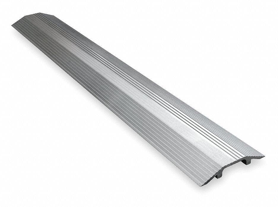 GRAINGER APPROVED Cable Ramp, Drop Over, Aluminum, Number of Channels 1