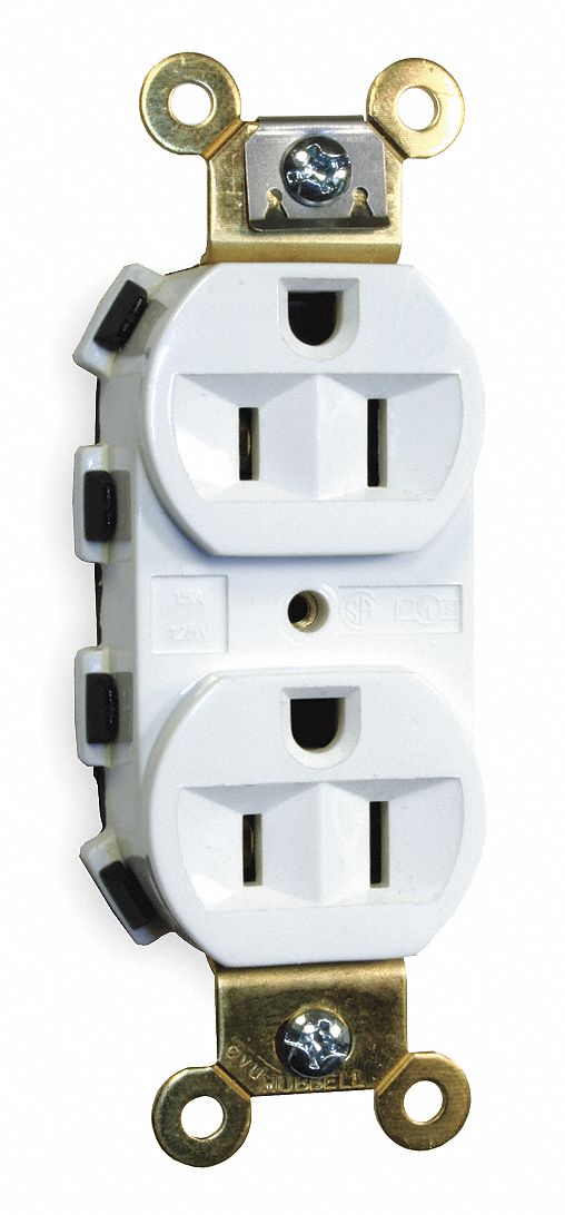 Receptacle,15A,125V,5-15R,2P,3W - Grainger