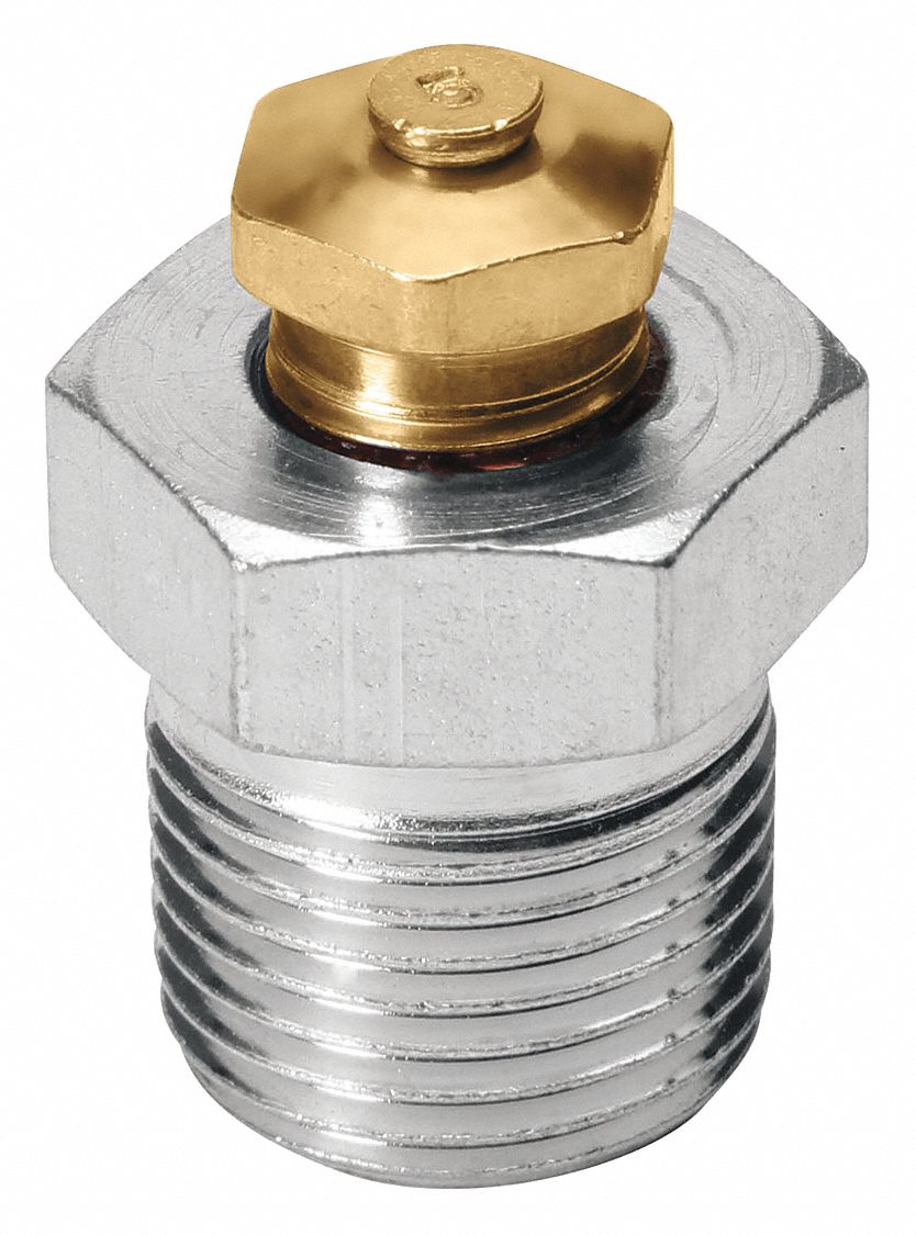 LDI INDUSTRIES Relief/Filler Vent Plug, 3/818 Thread Size, 1.19 in H