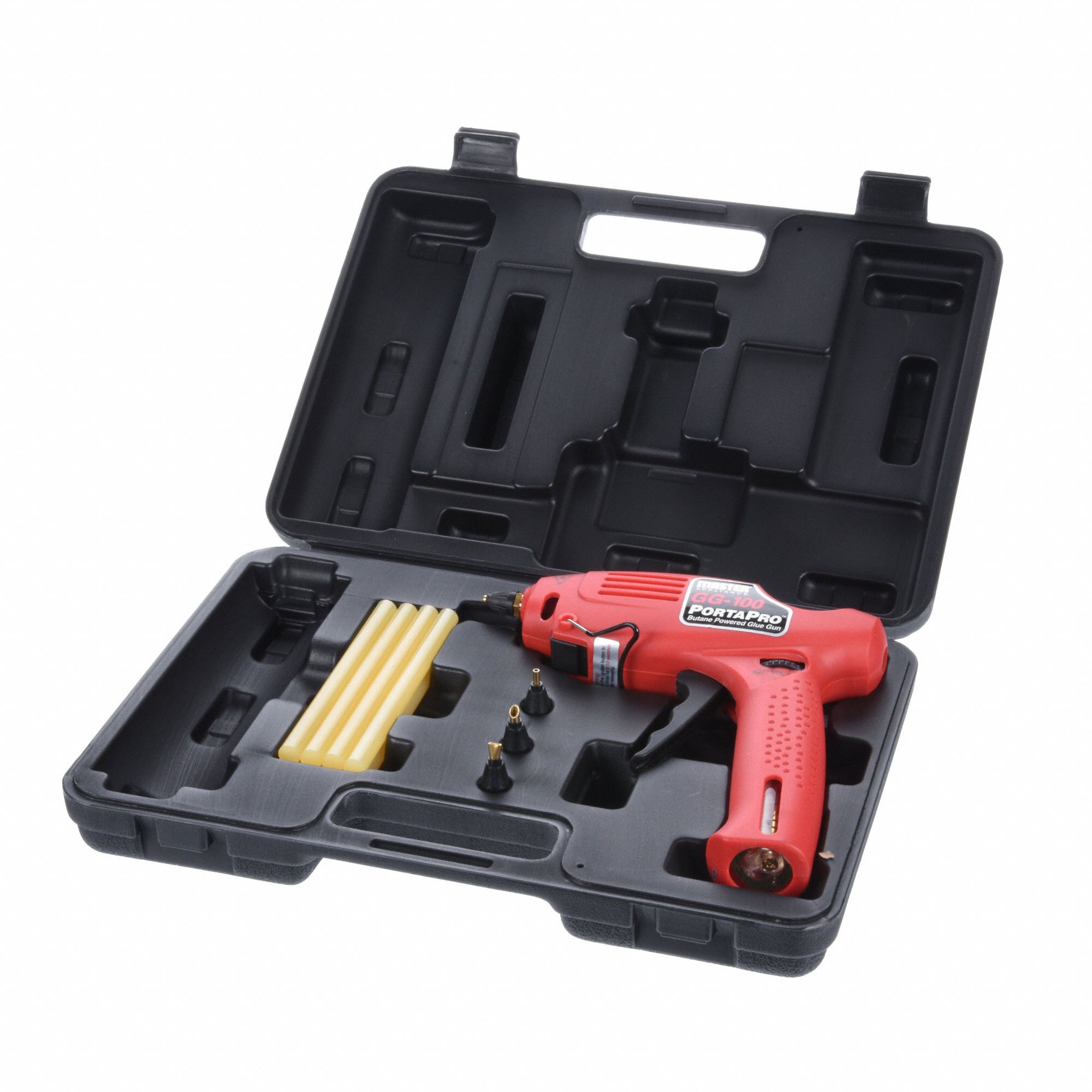 MASTER APPLIANCE Butane Powered Glue Gun Kit, 200 Watt 1UBG6GG100K