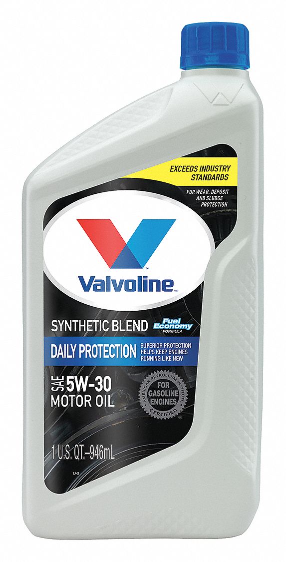 VALVOLINE, Synthetic Blend, 1 qt Size, Engine Oil - 1UBY3|797975 - Grainger