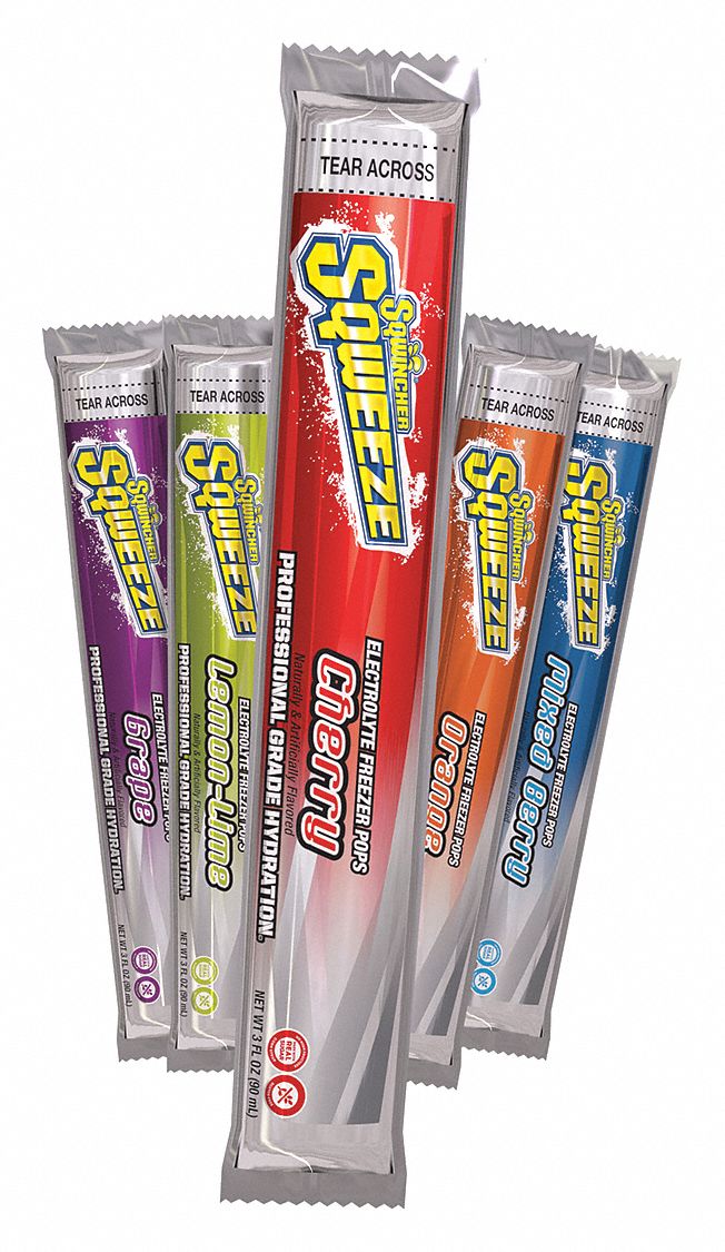 SQWINCHER, Regular, 3 oz Yield per Unit, Freezer Pop 1UFK7159200201