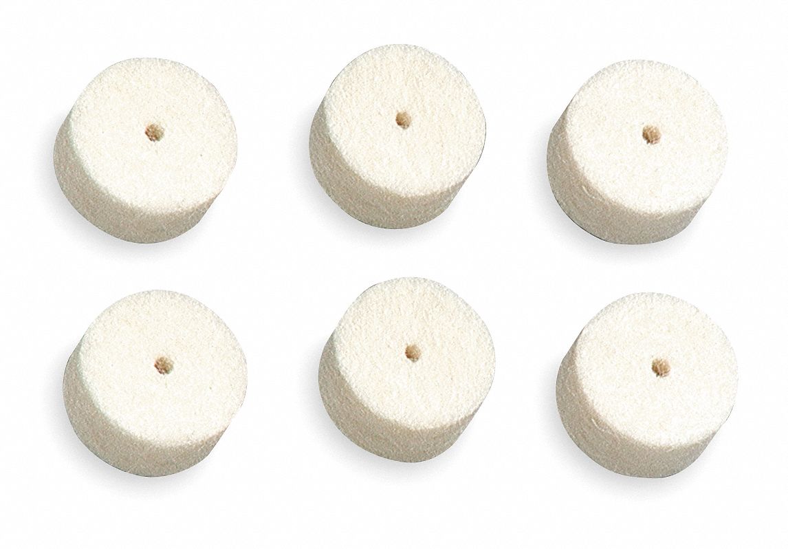 DREMEL Felt Polishing Disc, PK6 1UH60414 Grainger