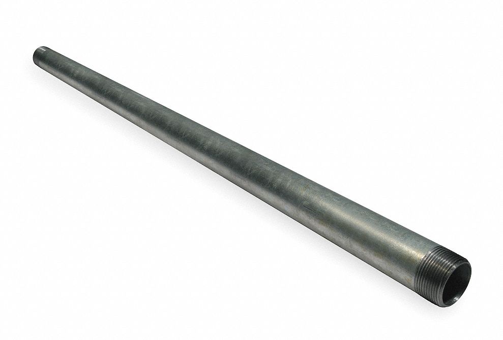 POWER FIRST Rigid Galvanized Steel Conduit, Trade Size: 1 1/4 in