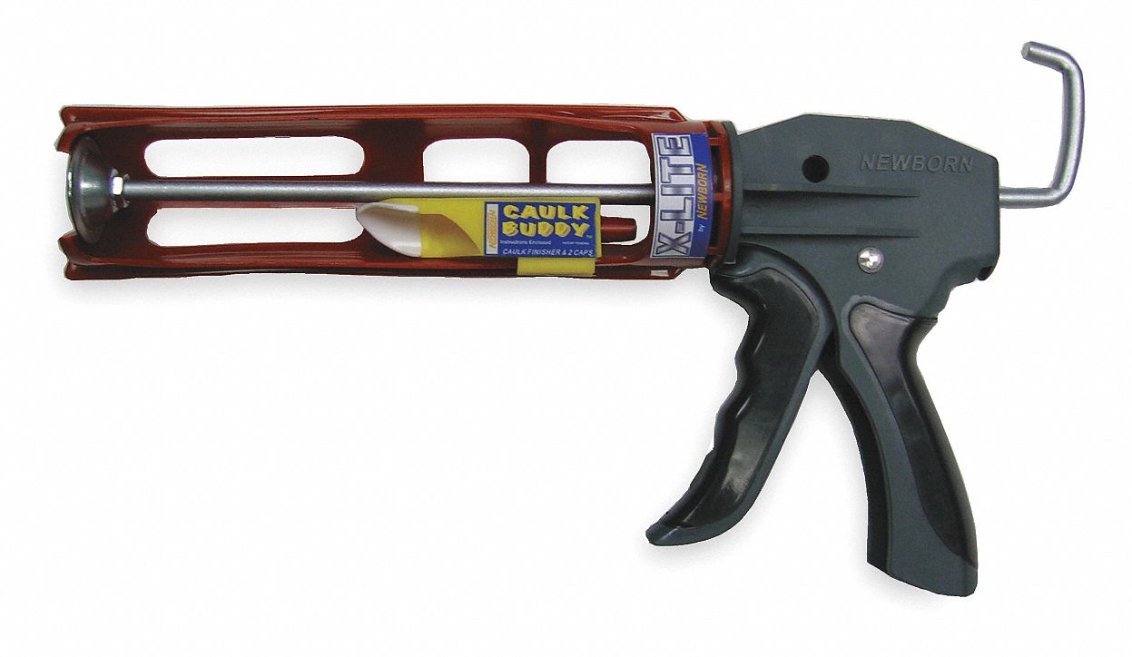 Caulk Gun, DripFree, Lightweight Plastic, 10 oz