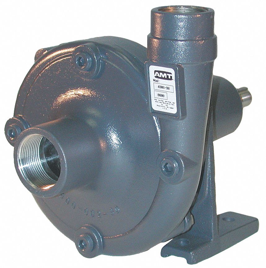 DAYTON Centrifugal Pump Head, 5 HP Required, 11/2 Inlet (In.), 11/4