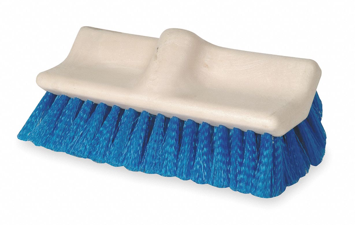 TOUGH GUY Scrub Brush Medium, Polypropylene, Blue 1VAD41VAD4 Grainger