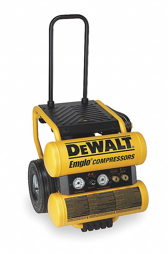 DEWALT 115VAC, 4 gal. Portable Electric OilLubricated Air Compressor