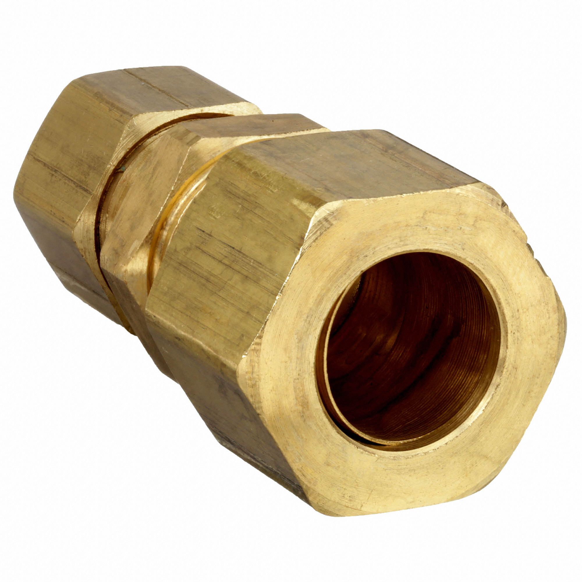 Brass Tube to Tube Compression Union Parker 62C7 Fitting 7/16 tillescenter Quick Connect