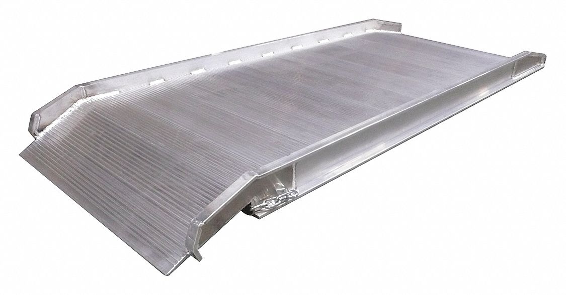 GRAINGER APPROVED Walk Ramp, Apron End End Style, Load Capacity 2,000