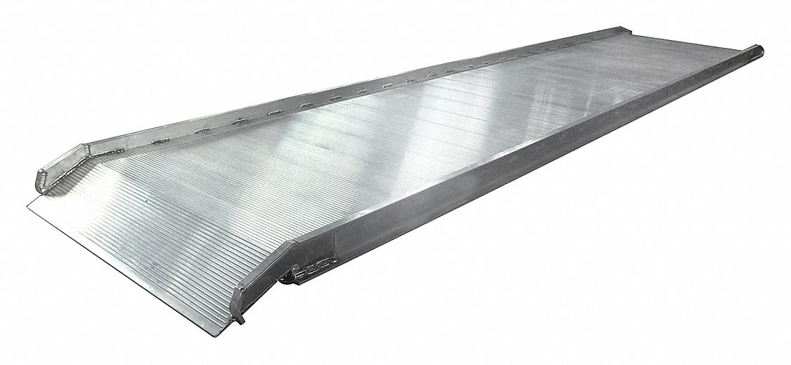 GRAINGER APPROVED Walk Ramp, Apron End End Style, Load Capacity 1,200