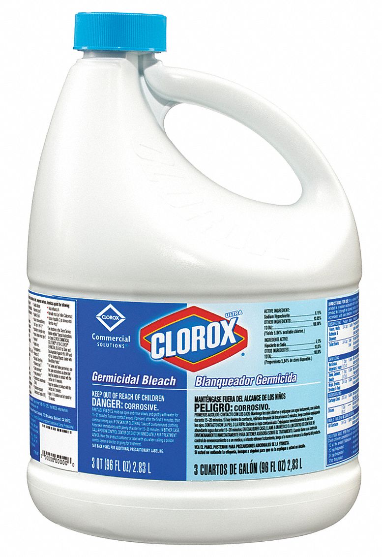 Bleach Germicidal, Jug Container Type, Ready to Use