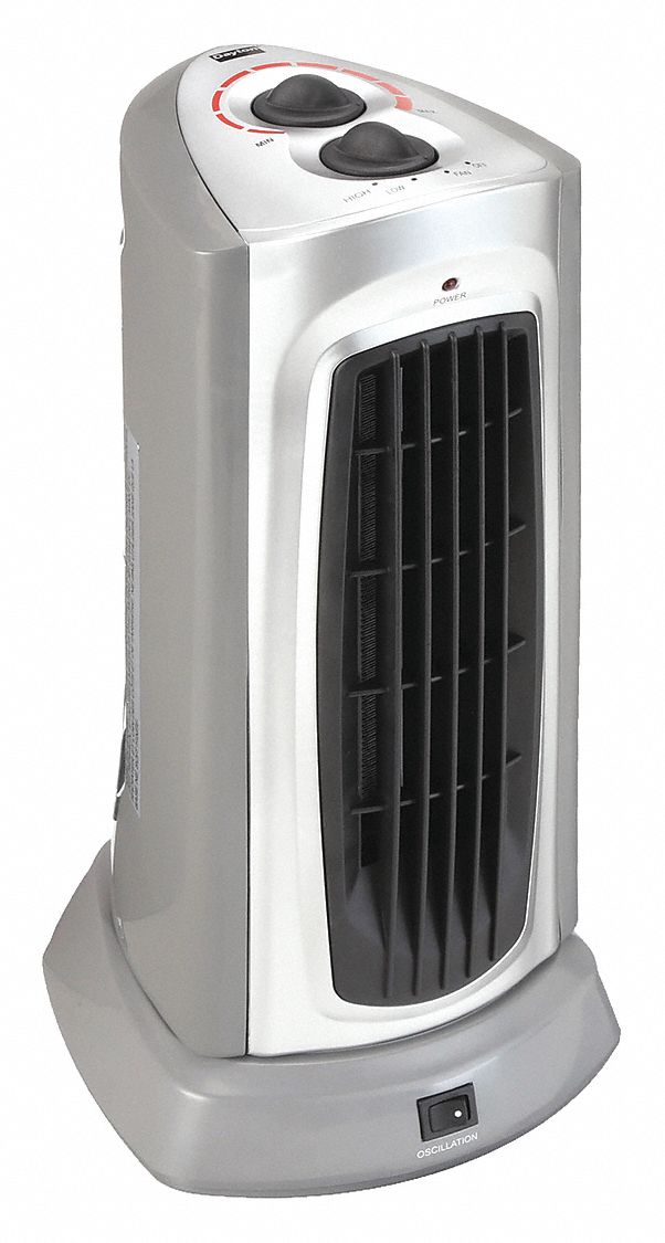 DAYTON, 900W/1500W, Mechanical Controls/Overheat Protection/Tip-Over