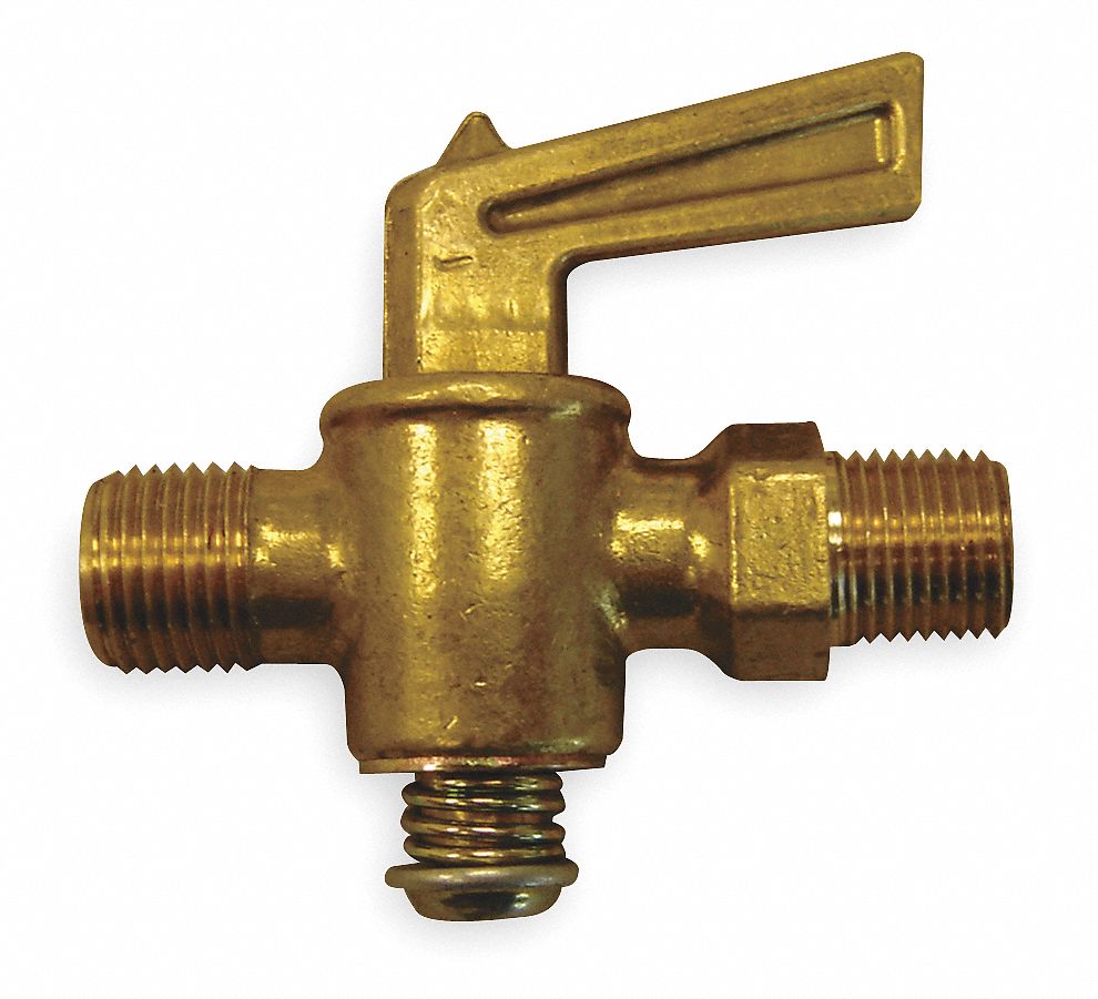 2Way, Brass, Ground Plug Valve 1VRA5A6764 Grainger