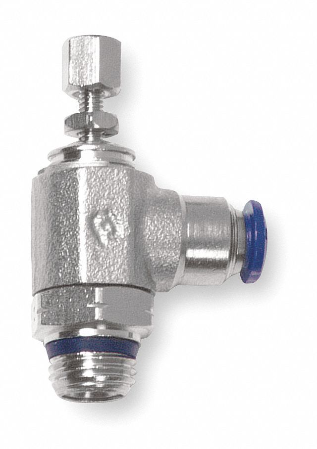 AIGNEP USA Elbow Universal Flow Control, 1/8 in Valve Port Size, 1/4 in