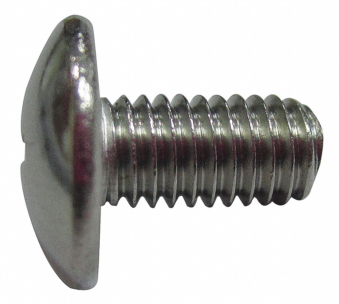 FABORY 8 x 1/2 in Plain 188 Stainless Steel Sheet Metal Screw with