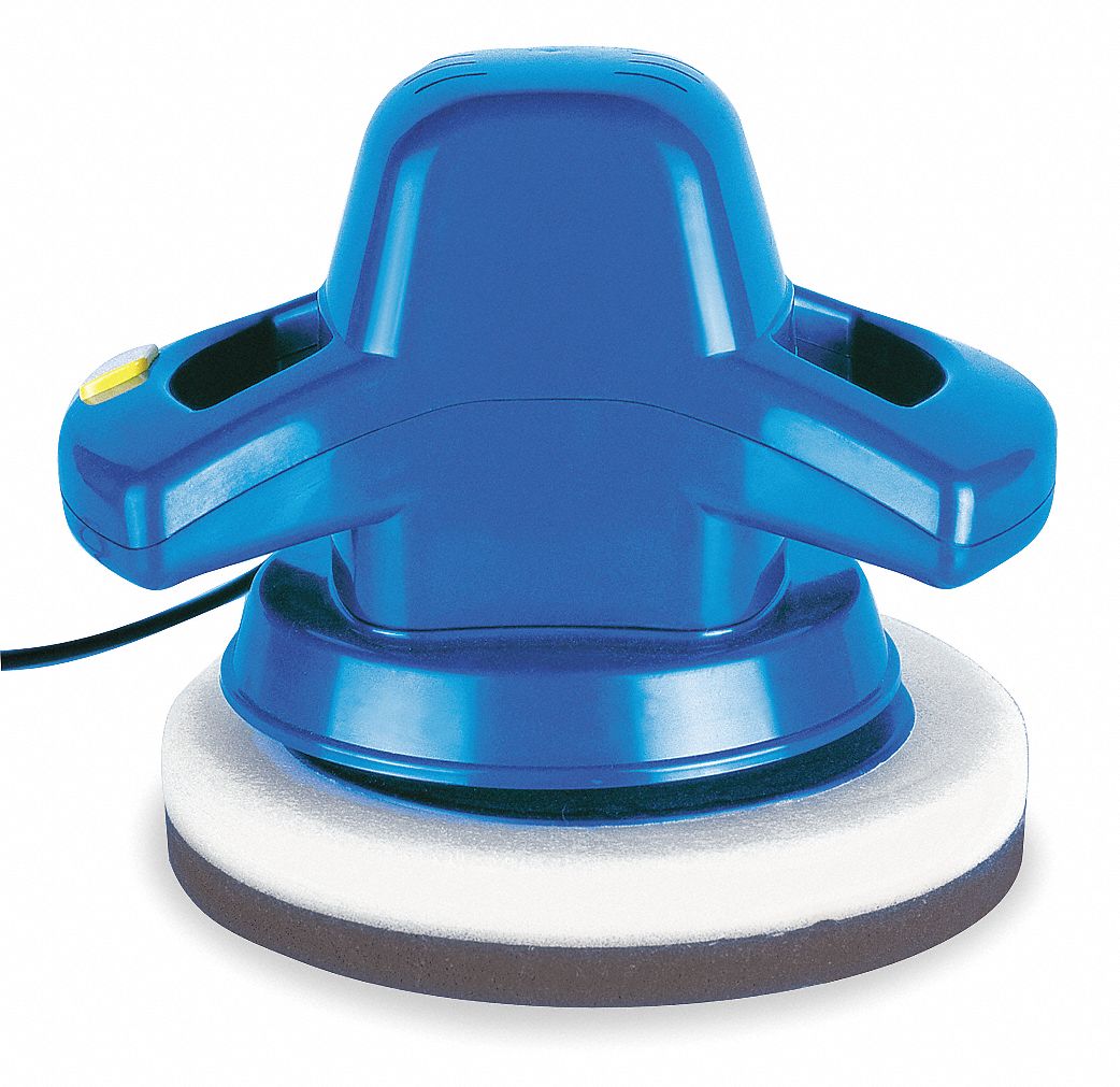 Auto Polisher,120 VAC,10 In,w/2 Bonnets - Grainger