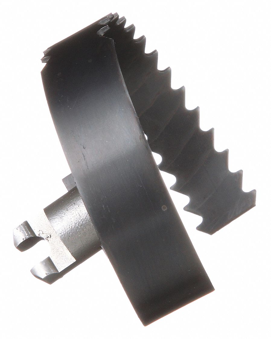 RIDGID, 5/8 in_3/4 in Connection, 3 in Lg., Spiral Saw Tooth Cutter