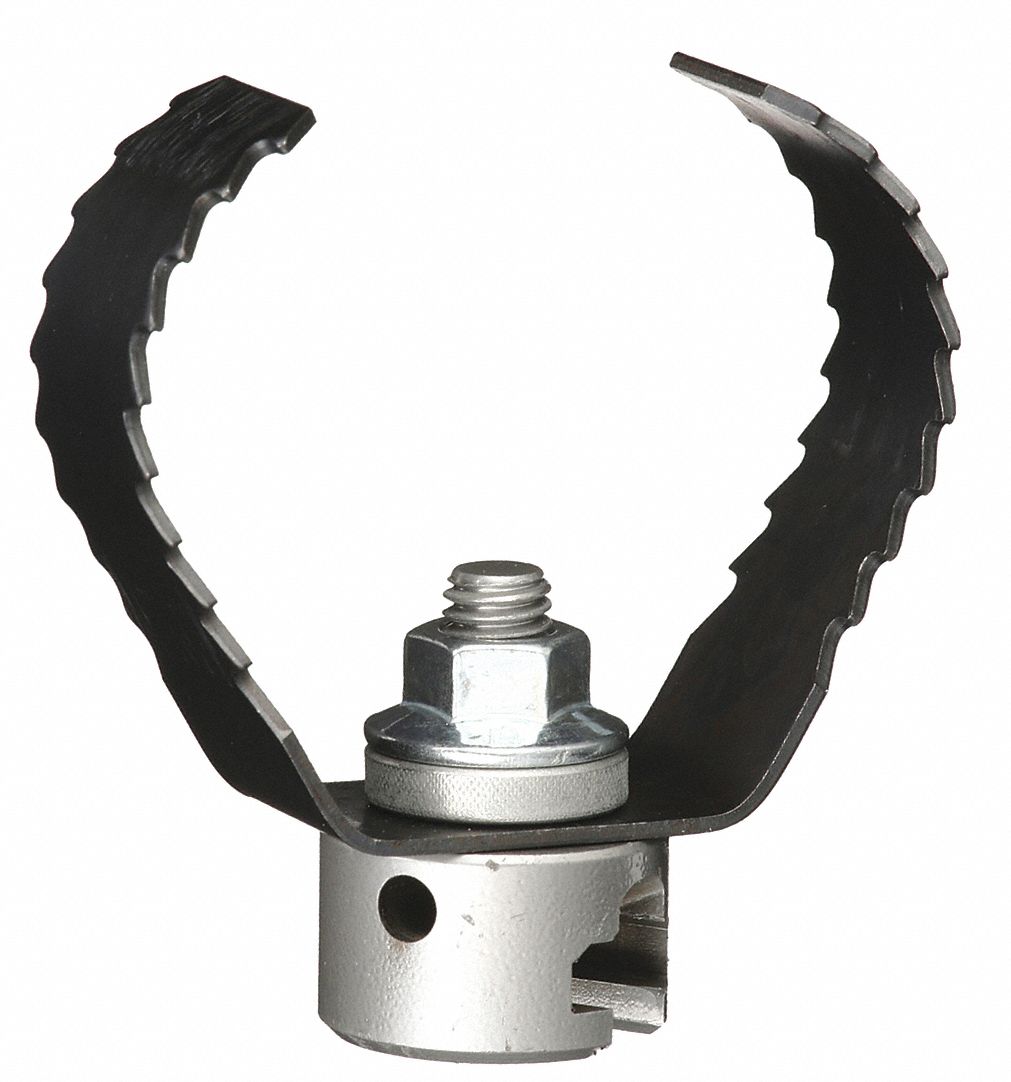 RIDGID, 1 1/4 in Connection, 3 in Lg., Spiral Saw Tooth Cutter 1VXG4