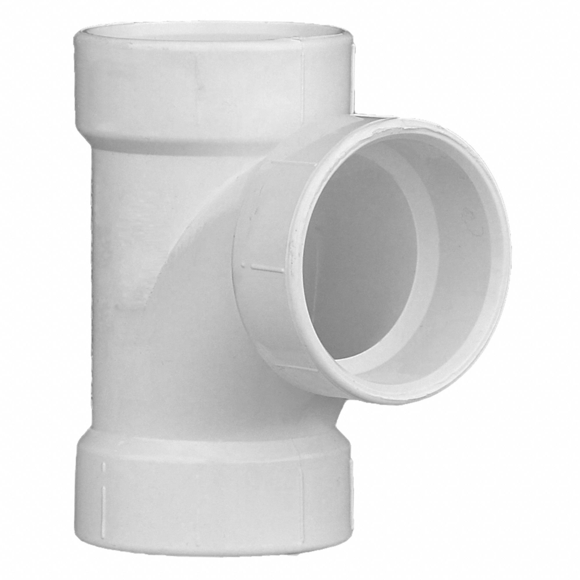 GRAINGER APPROVED PVC Sanitary Tee, Hub, 11/2 in Pipe Size Pipe Fitting 1WJP31WJP3 Grainger