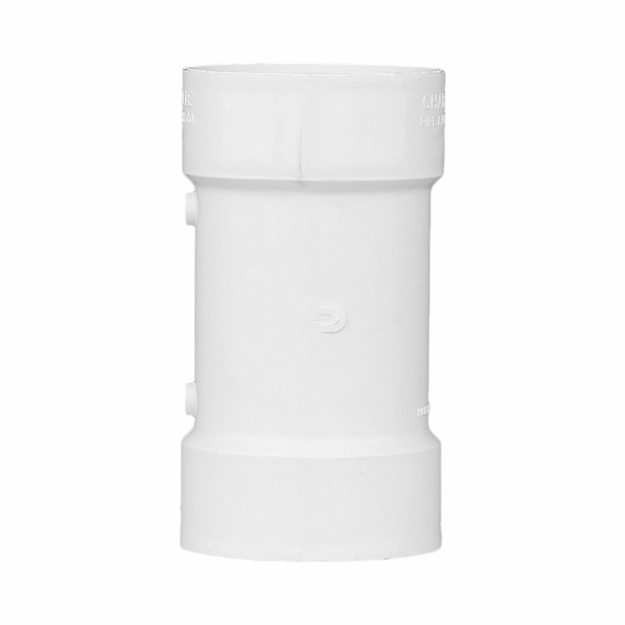 GRAINGER APPROVED PVC Reducing Wye, Hub, 3 in x 3 in x 1 1/2 in Pipe Size Pipe Fitting 1WJU9