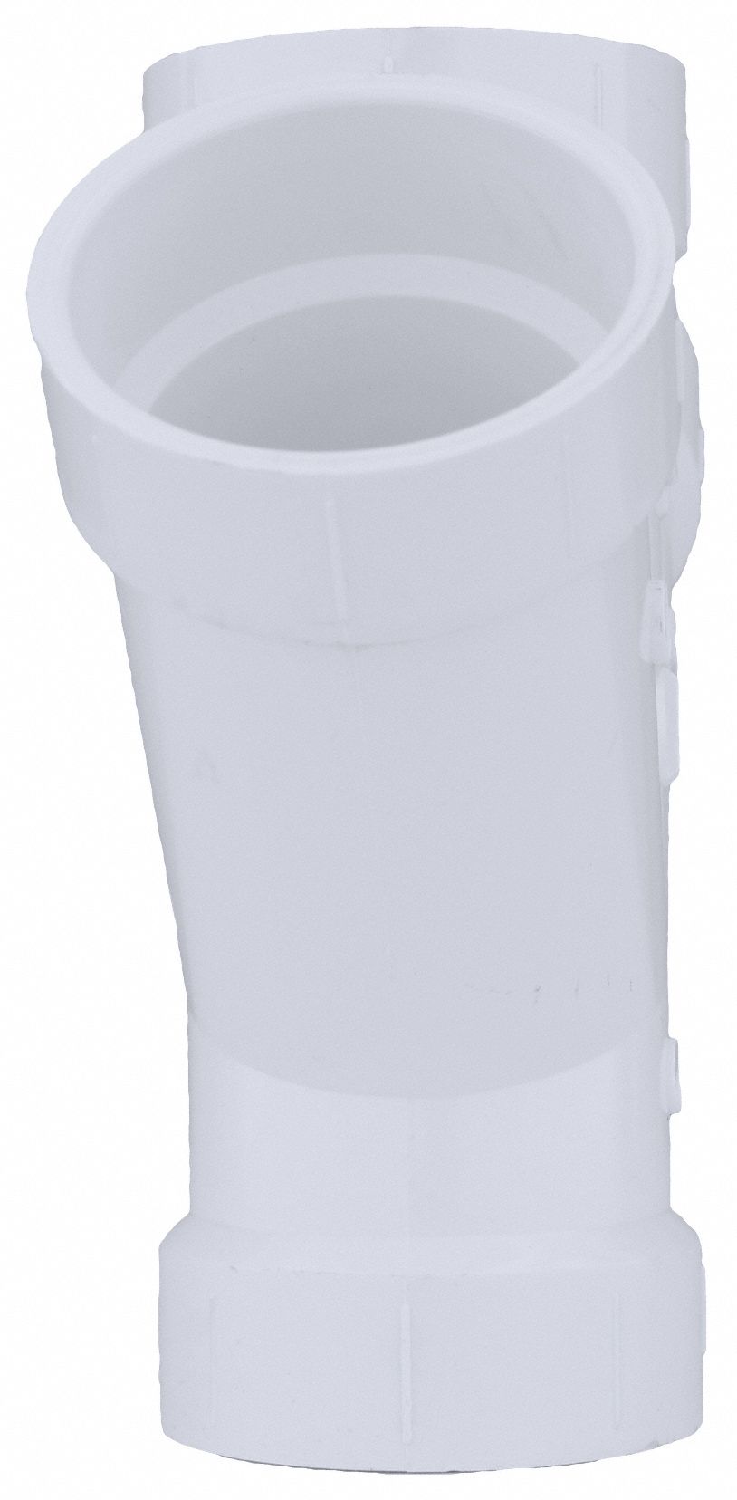 GRAINGER APPROVED PVC Double Wye, Hub, 2 in Pipe Size Pipe Fitting