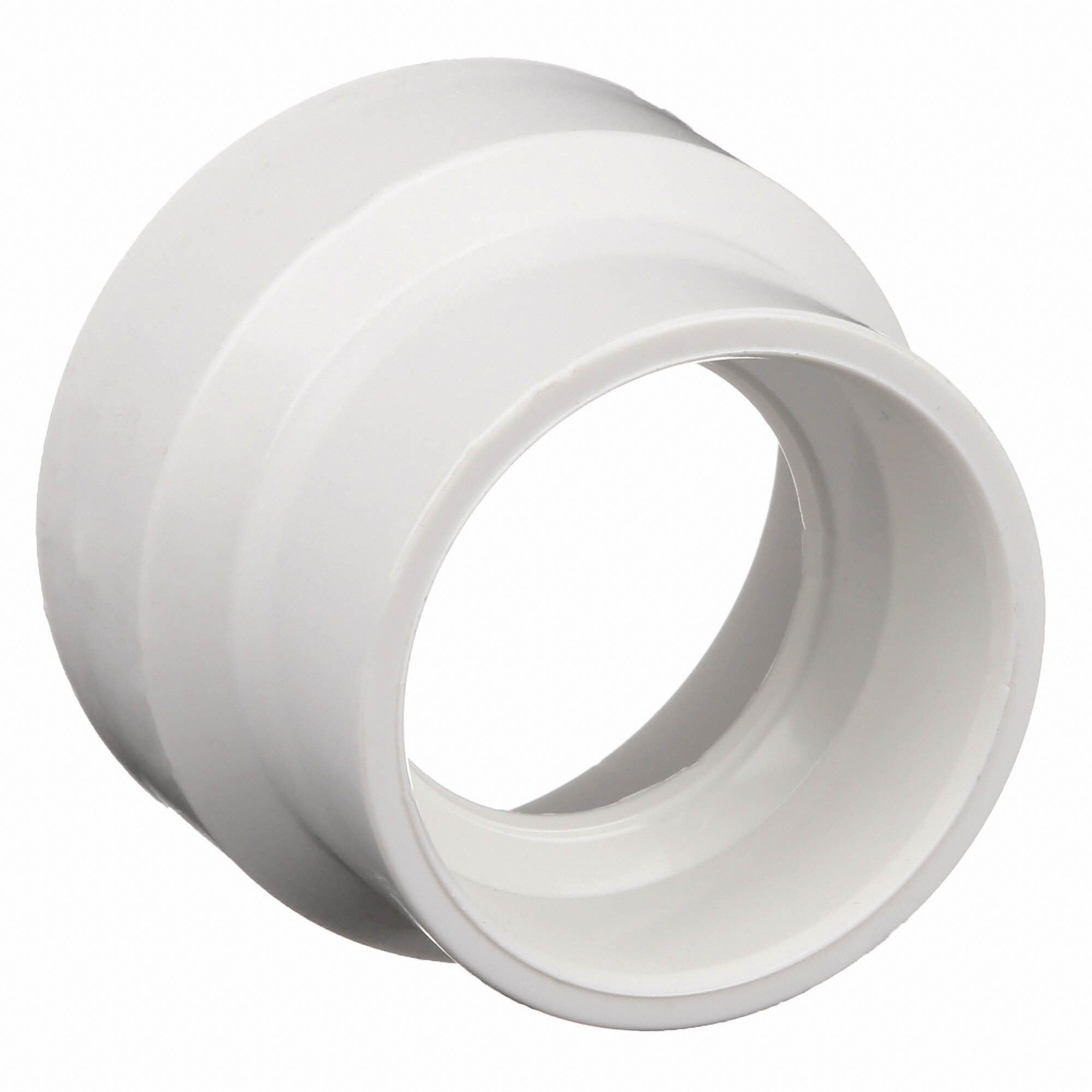 CHARLOTTE PIPE AND FOUNDRY CO. PVC Reducer, Hub, 3 in x 1 1/2 in Pipe