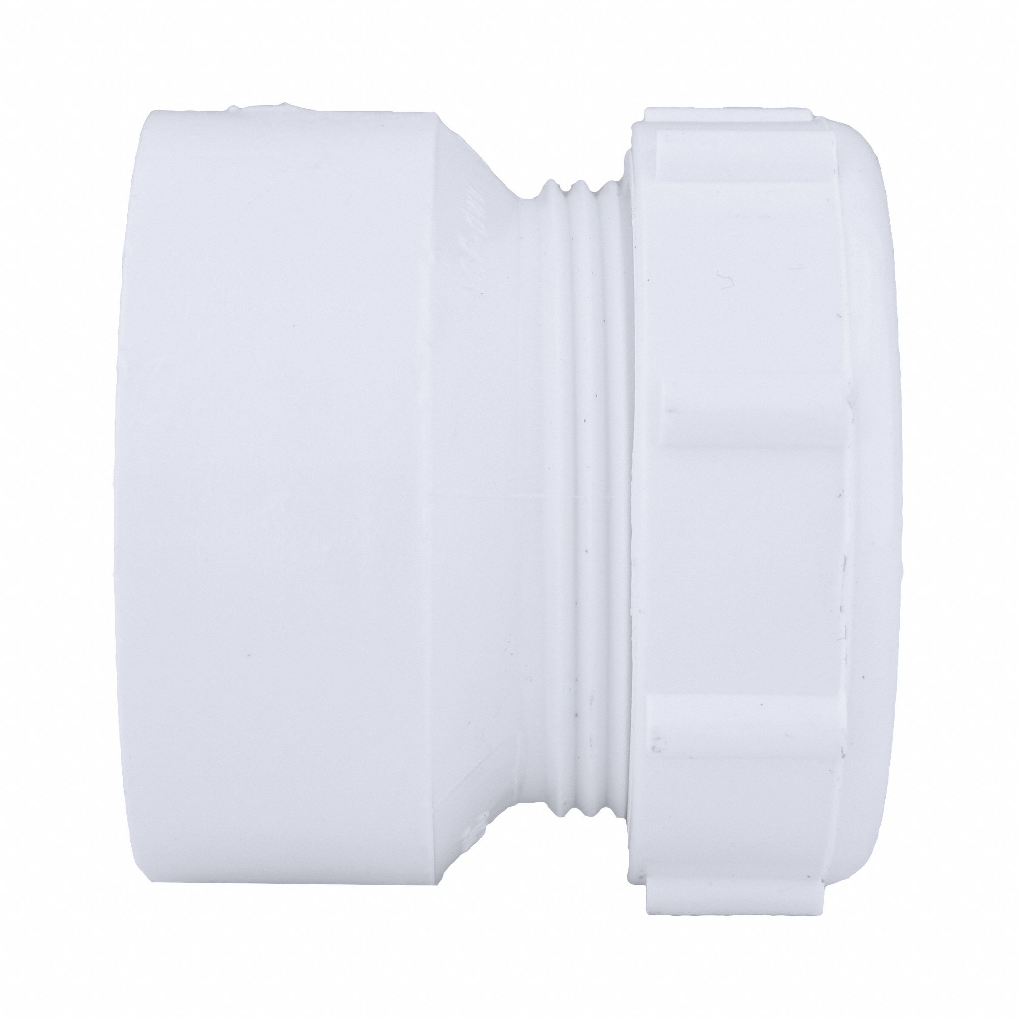 GRAINGER APPROVED PVC Female Trap Adapter with Nut and Washer, Hub x
