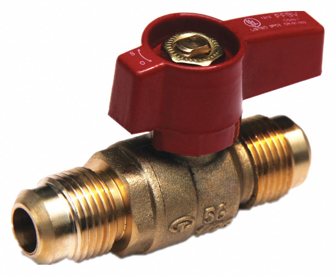 Gas Ball Valve,Brass,3/8&quot; GGBVF38 816219018619 eBay