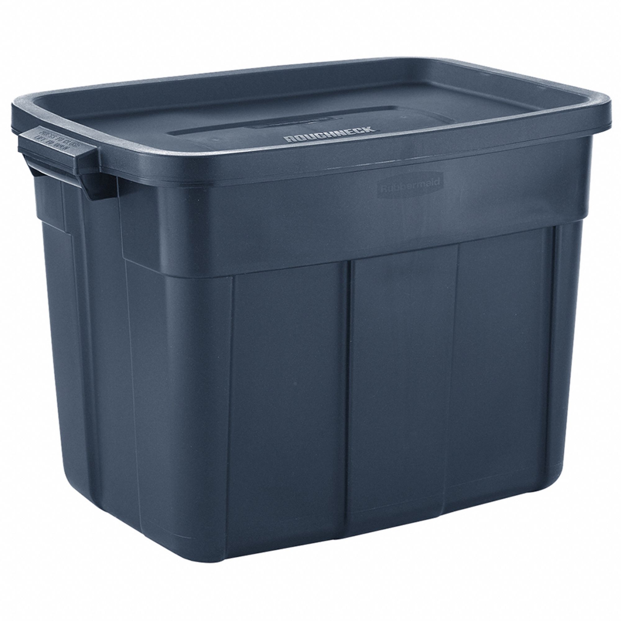 RUBBERMAID, 18 gal, 23 7/8 in x 16 3/8 in x 17 1/2 in, Storage Tote 60VZ20RMRT180000 Grainger