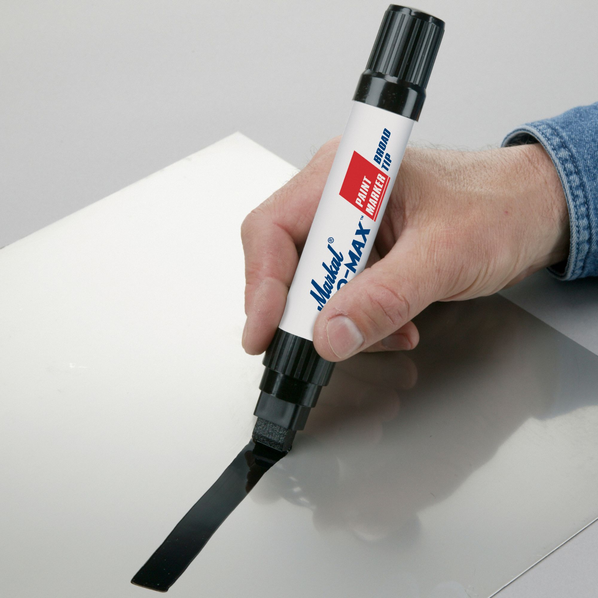 MARKAL Permanent Paint Marker, PaintBased, Yellows Color Family