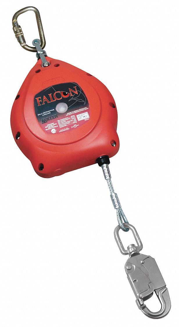 HONEYWELL MILLER SelfRetracting Lifeline 1XET8MP20GZ7/20FT Grainger