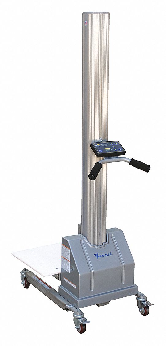 175 lb Load Capacity, 18 1/2 in x 23 1/2 in, Manual Platform Lift