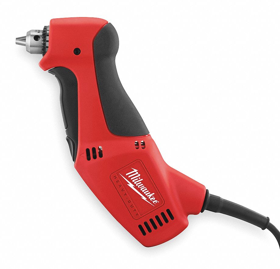 MILWAUKEE Drill, Corded, 3/8 in Chuck Size 1XHH9037020 Grainger