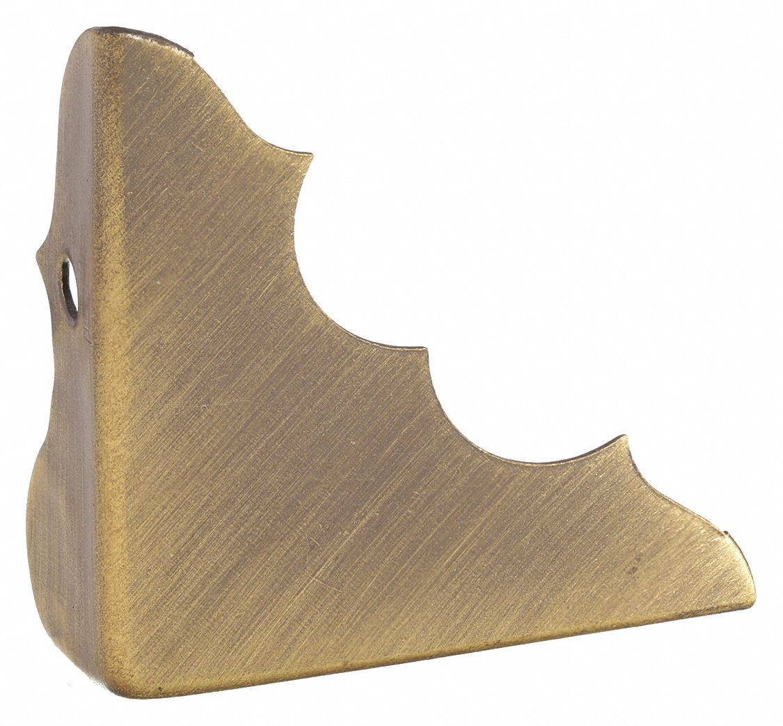 Decorative, Brass, Corner Brace 1XMP51XMP5 Grainger