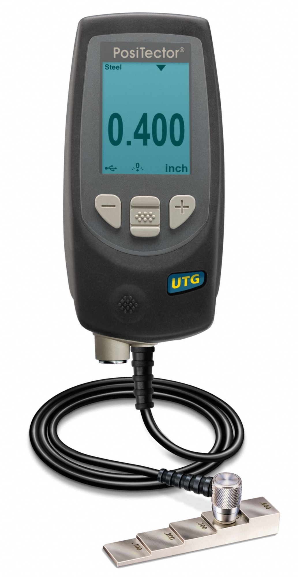 DEFELSKO Ultrasonic Thickness Gauge NIST, Ferrous and NonFerrous, 0.