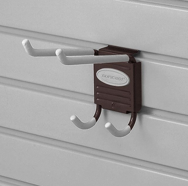 SUNCAST Item Slatwall Utility Hook, PK 6 1YAN2MH62B Grainger
