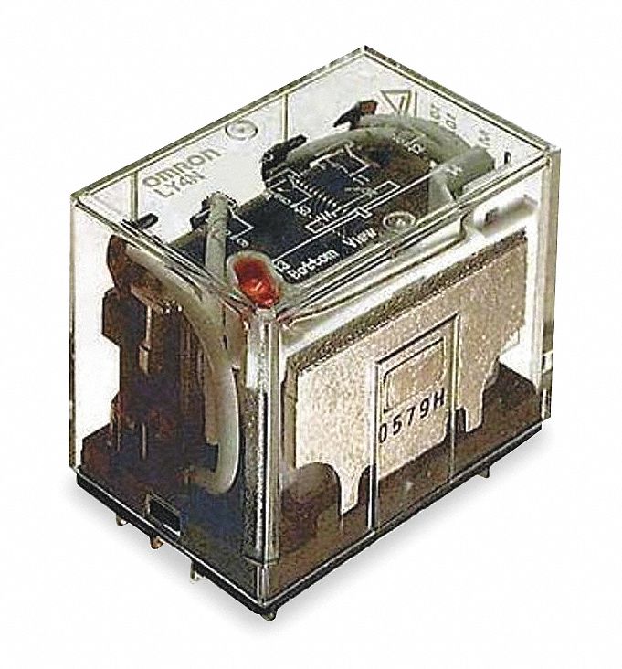 OMRON General Purpose Relay, 24V DC Coil Volts, 10A 120V AC Contact