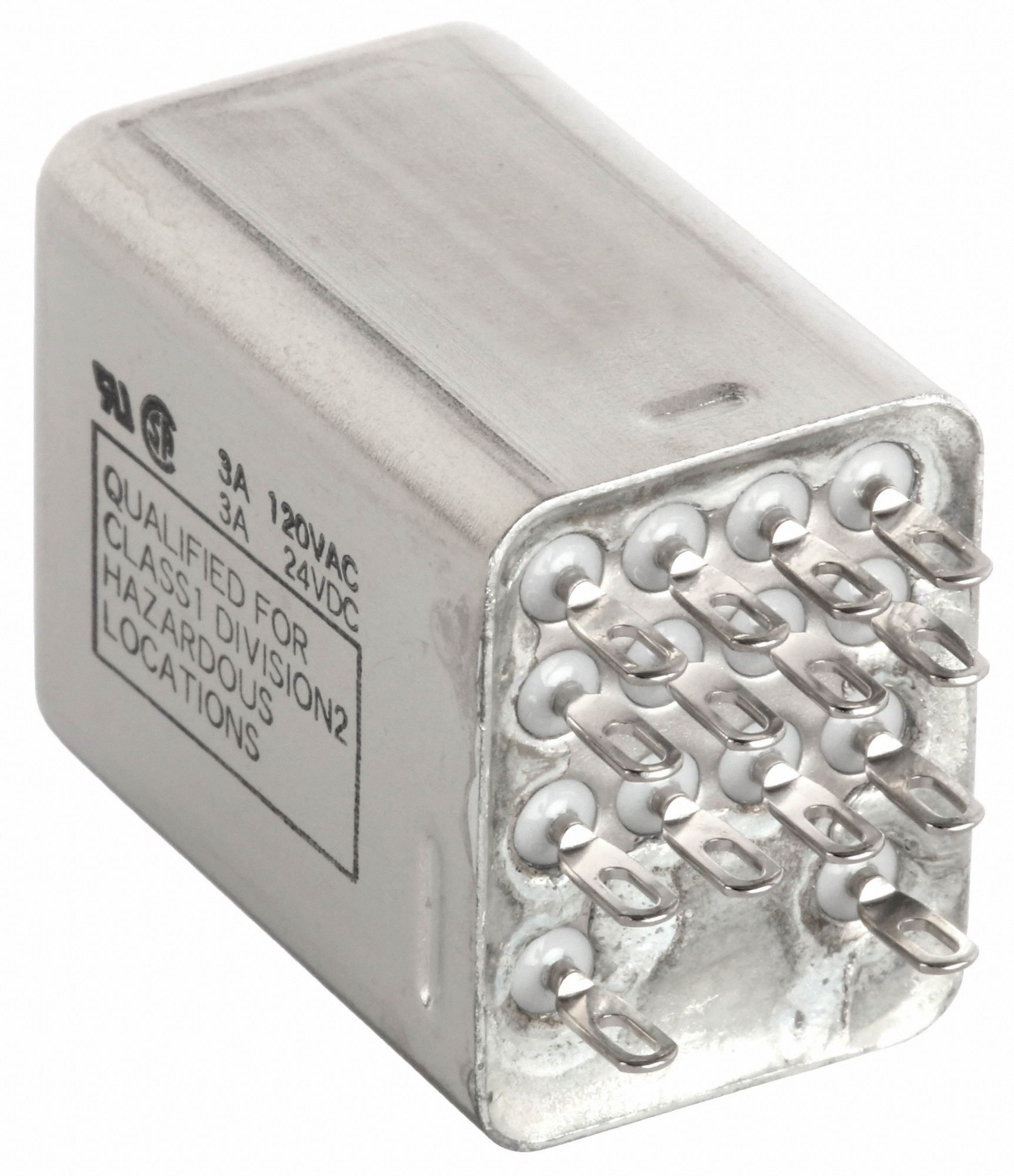 OMRON Hermetically Sealed Relay, 12V DC Coil Volts, 3A 120V AC