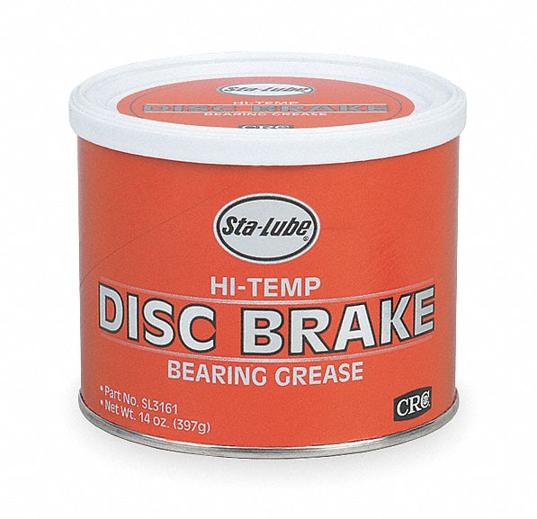 CRC Gray Aluminum Complex High Temperature Bearing Grease, 14 oz, NLGI