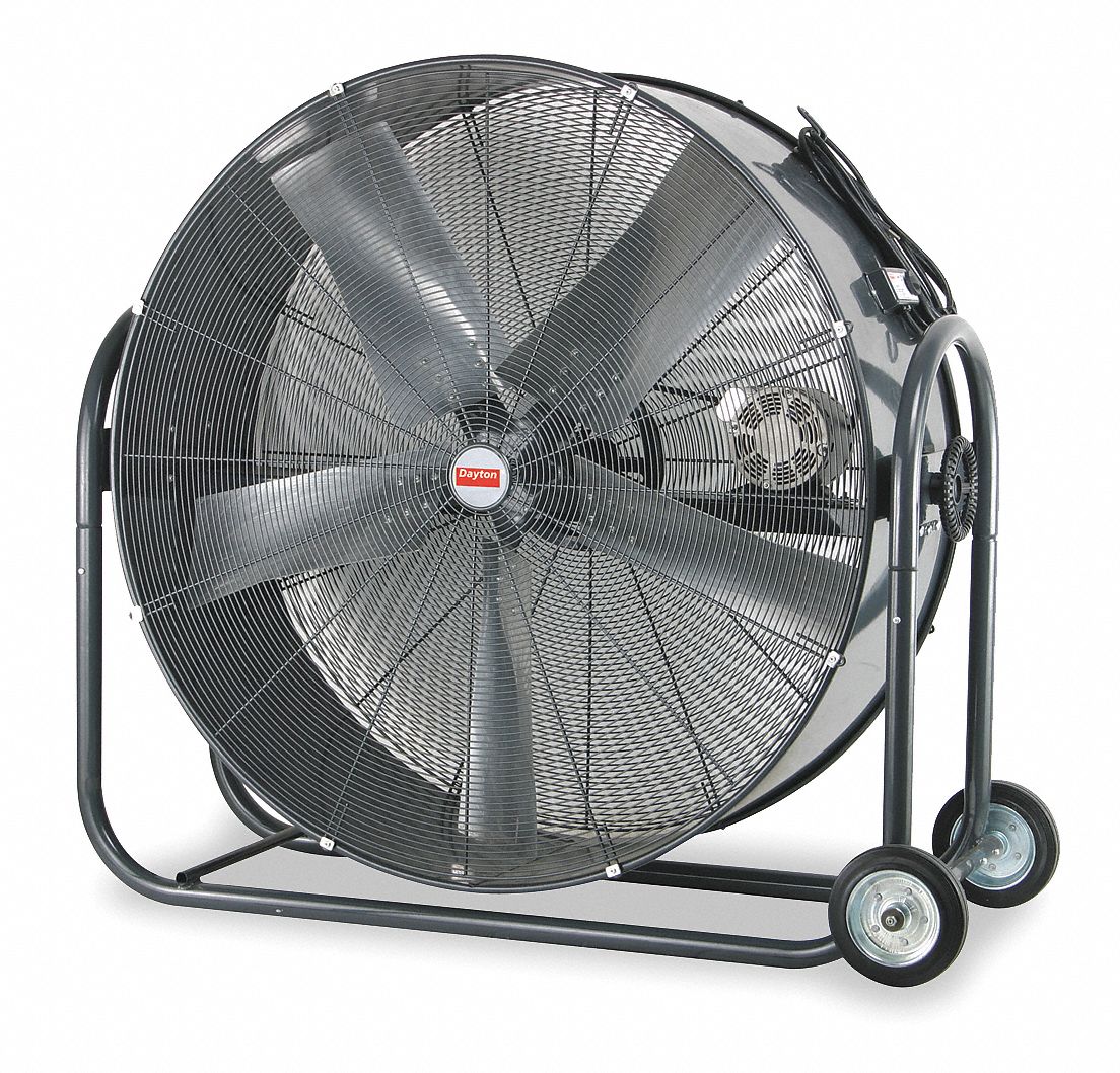 DAYTON, 42 in Blade Dia, 2 Speeds, StandardDuty Industrial Fan 1YNW81YNW8 Grainger