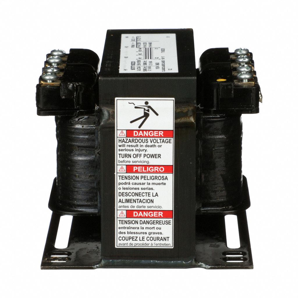 SQUARE D, 208V AC/230V AC/460V AC, 115V AC, Control Transformer - 1YUR2