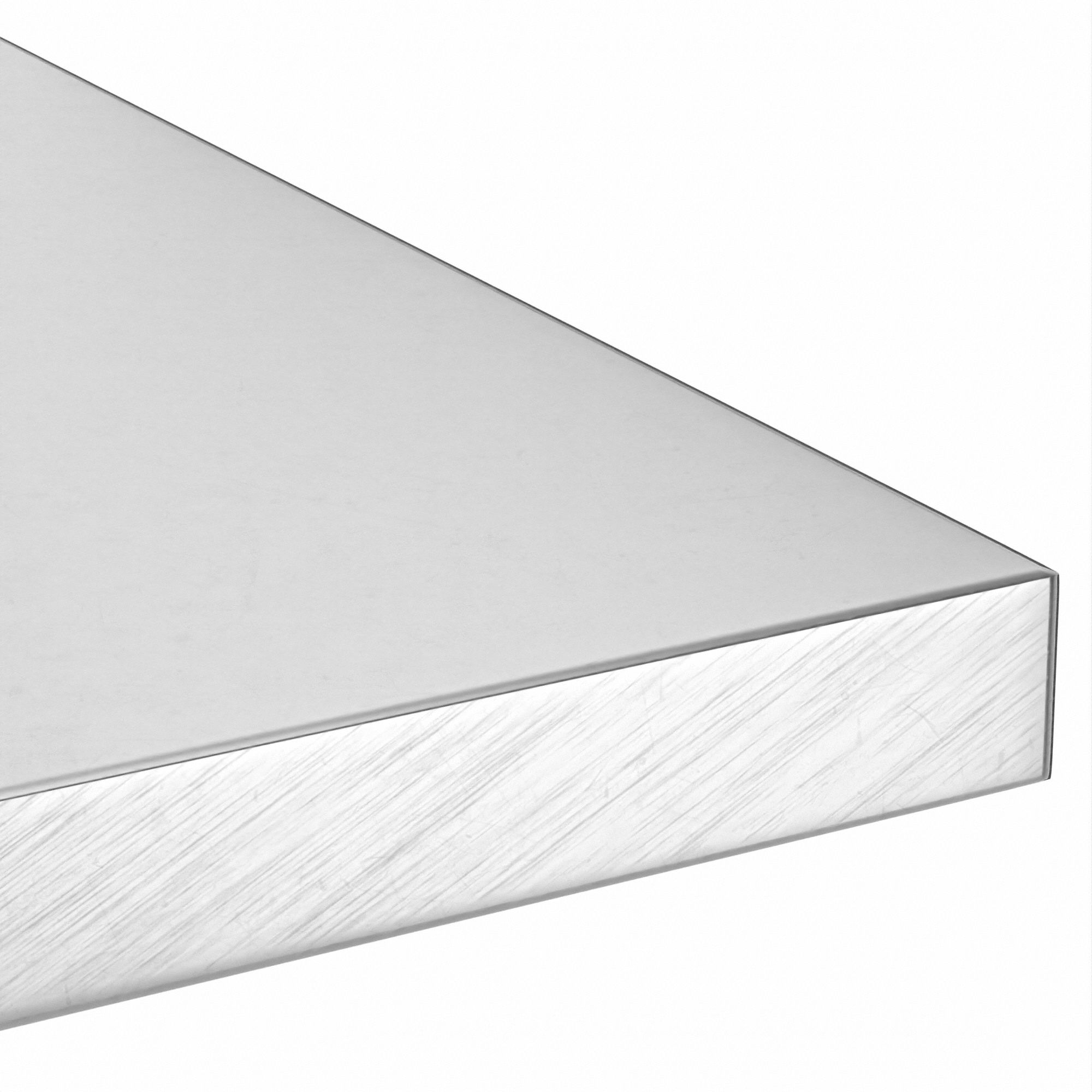 36 in Overall Lg, 12 in Overall Wd, Aluminum Plate 6061 1ZCZ21ZCZ2