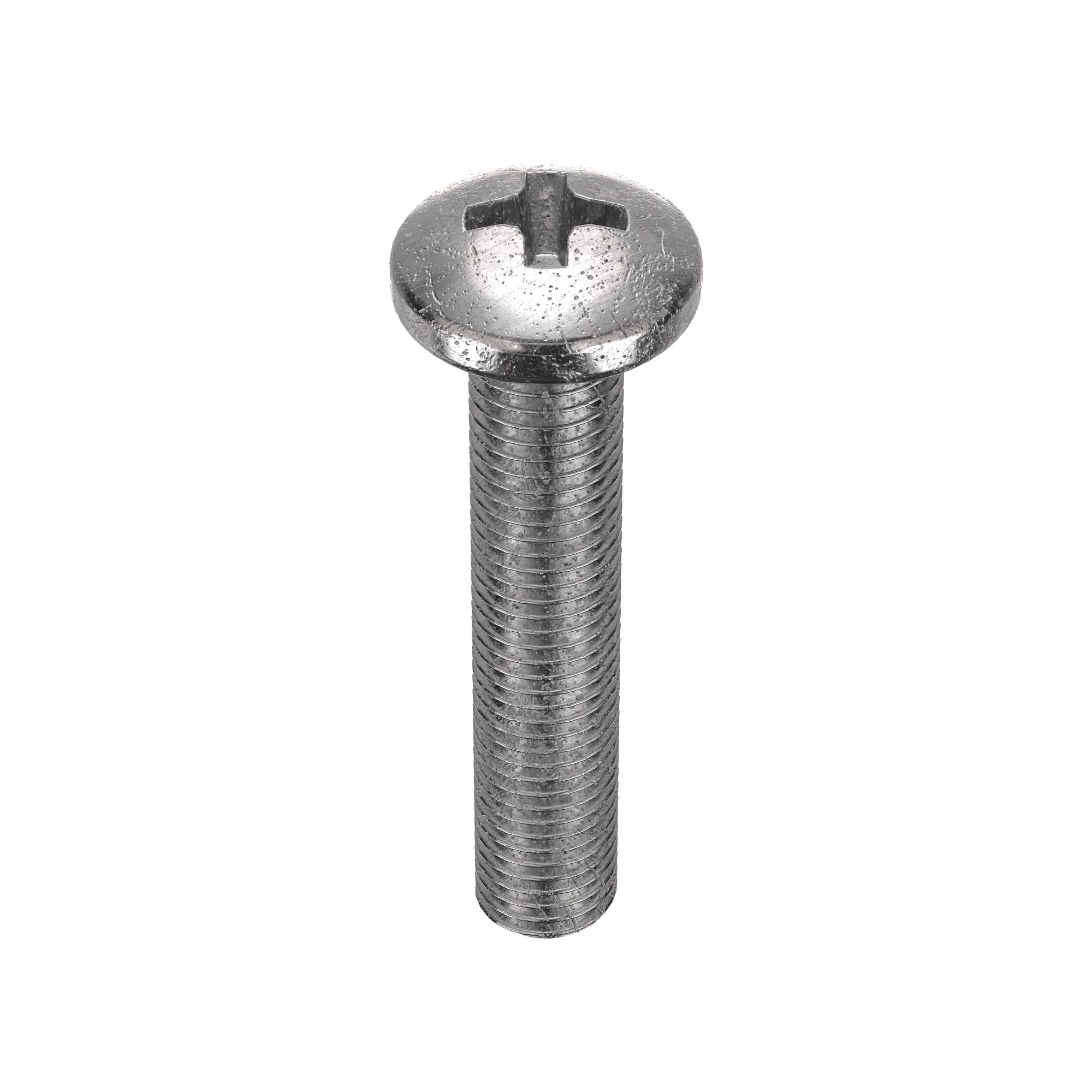 1032 Thread Size, 1 in Lg, Machine Screw 1ZE261ZE26 Grainger