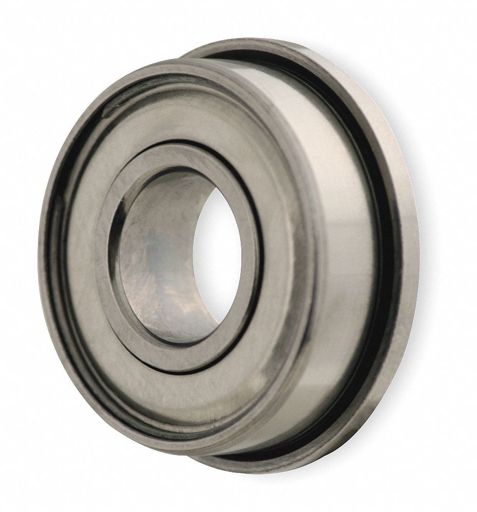 Miniature Ball Bearing, Bore Dia. 8mm, Outside Dia. 16mm, Width 5mm